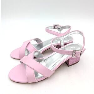Nina Kids' Valentin Ankle Strap Sandals Little Kid Pink Size US3M EU34